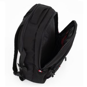 Budmil iskolatáska, hátizsák 46 cm – fekete