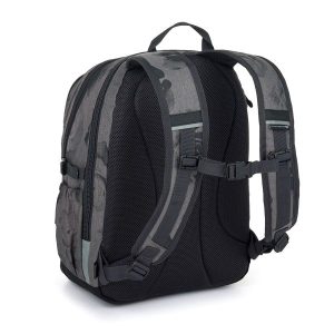 Topgal ergonomikus iskolatáska hátizsák RONY – Black Rose