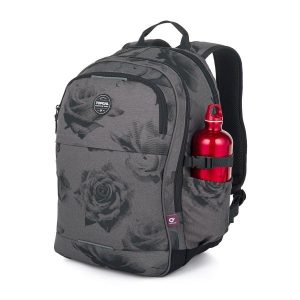 Topgal ergonomikus iskolatáska hátizsák RONY – Black Rose