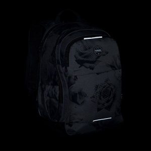 Topgal ergonomikus iskolatáska hátizsák RONY – Black Rose