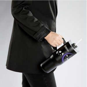 Oxybag szívószálas termosz bögre 880 ml – Wednesday