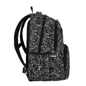 CoolPack ergonomikus iskolatáska hátizsák PICK – Black Cats