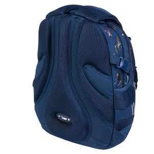 St. Right iskolatáska, hátizsák 4 rekeszes SZETT 43 cm – Holo Unicorn