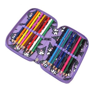Kuromi 3 emeletes tolltartó, felszerelt – Violet