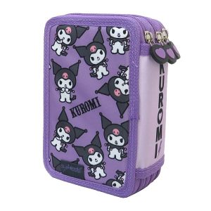 Kuromi 3 emeletes tolltartó, felszerelt – Violet