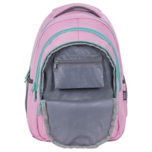 Értékcsökkentett – BackUp ergonomikus iskolatáska hátizsák – Pasztell pink