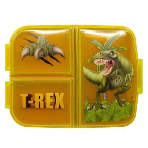 Dinoszauruszos több rekeszes uzsonnás doboz